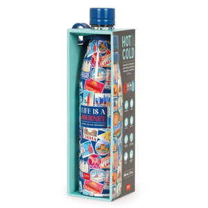 Legami - 800 ml Thermos - Travel Stickers - Hot & Cold