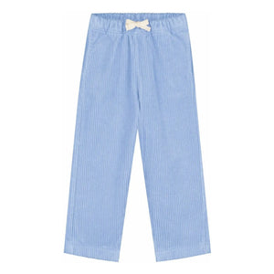 Yuki - Organic Velvet Pants | Light Blue