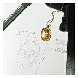 Alhaja - Amore Necklace | Gold