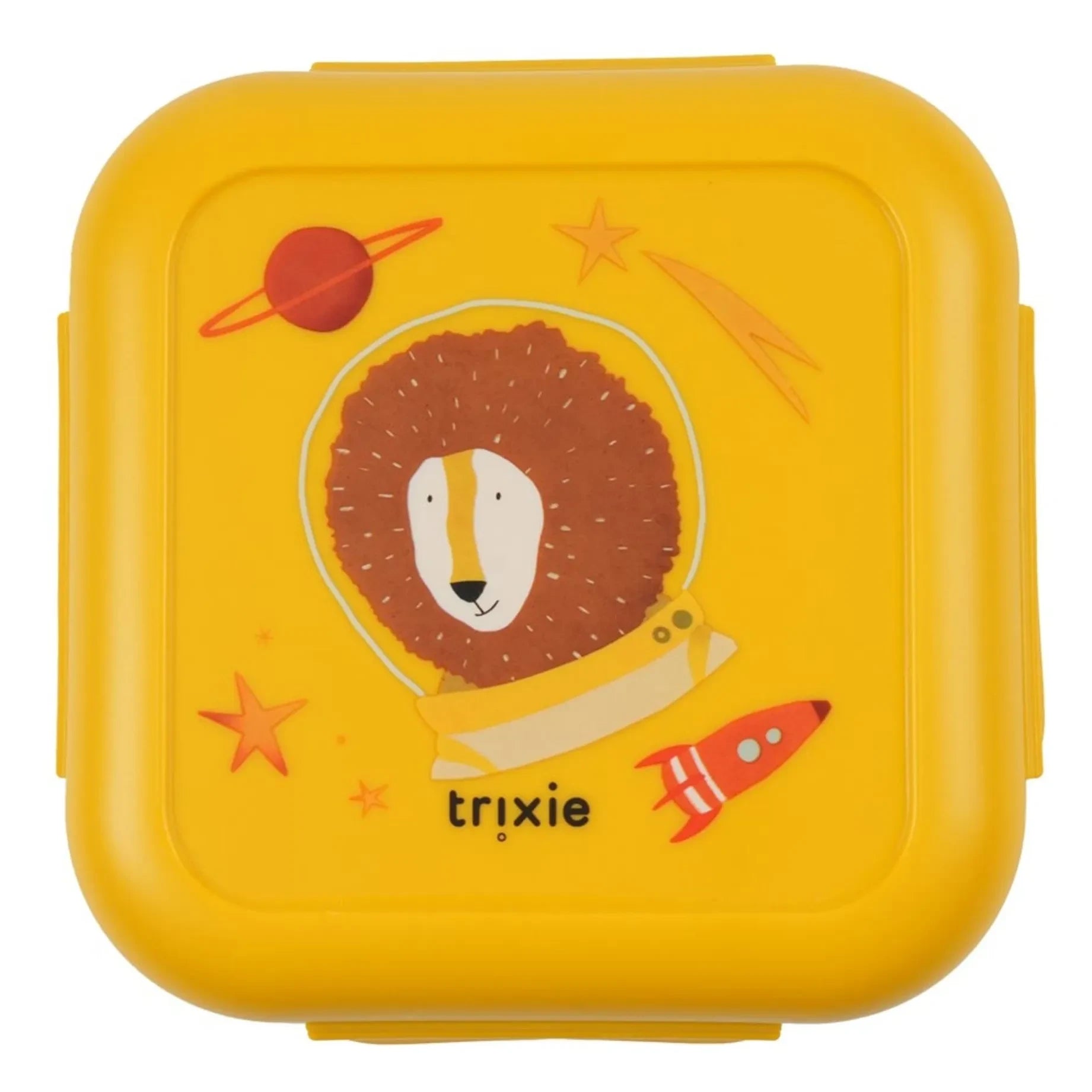 Trixie - Snack Box Clips Spaceman Mr. Lion | Yellow