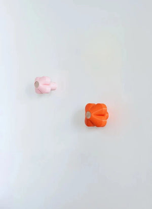 Warren & Laëtitia - Amy Wall Hooks - Set of 2 | Orange