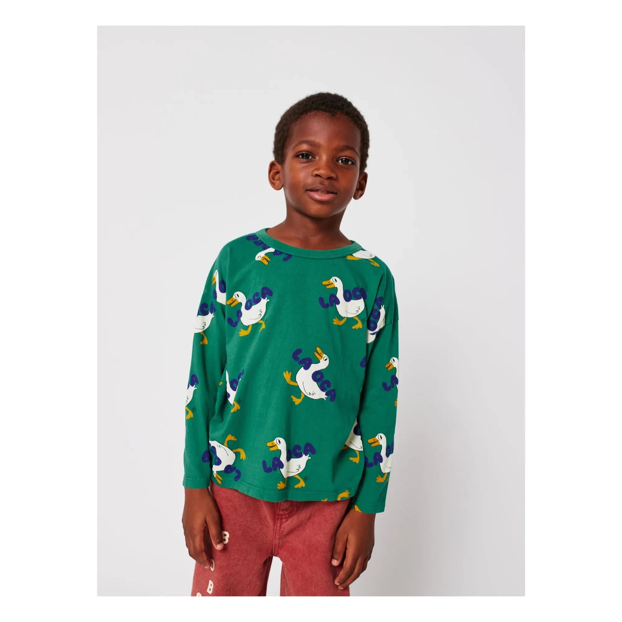 Bobo Choses - Organic Cotton Duck T-Shirt | Green