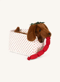 Konges Sløjd - Peluş Köpek | Kahverengi