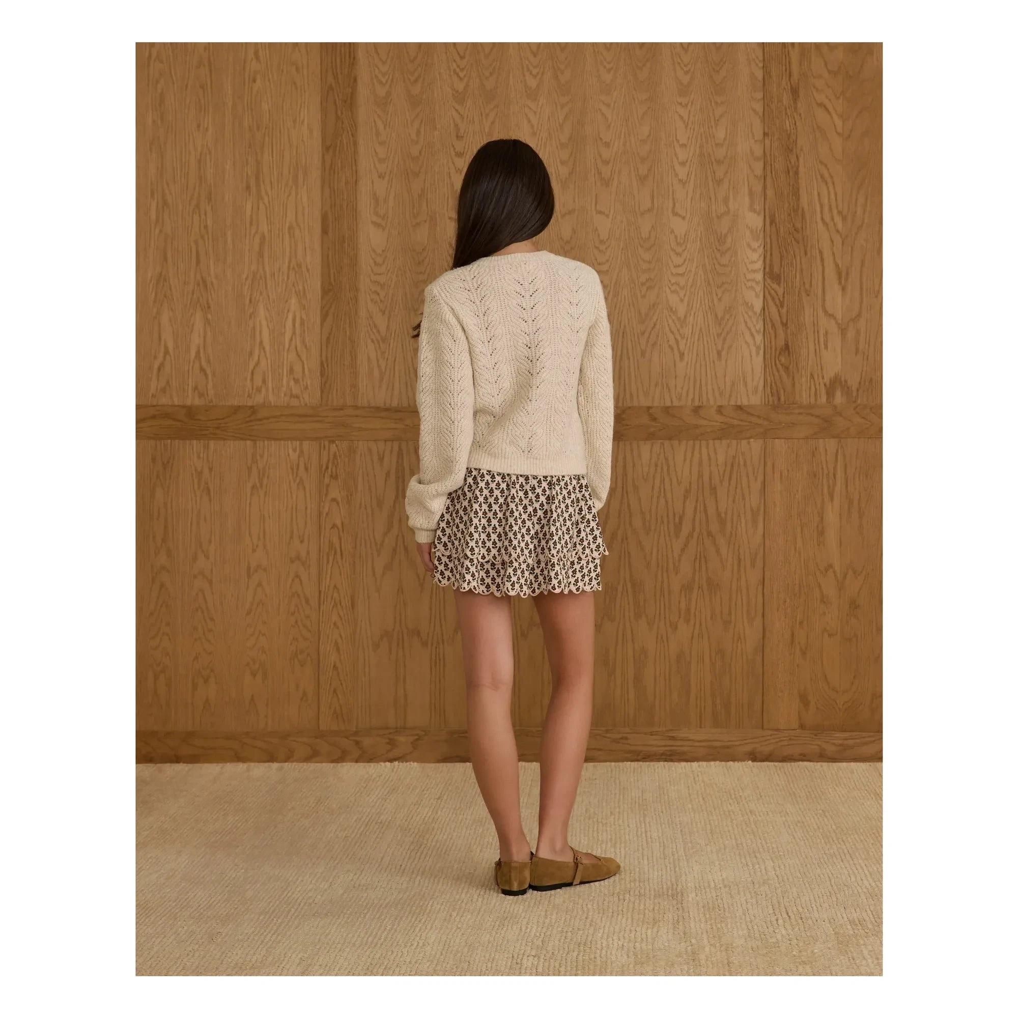 Rylee + Cru - Pink Skirt | Ecru