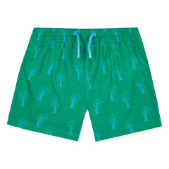 Bonton - Palm Swim Shorts | Emerald Green