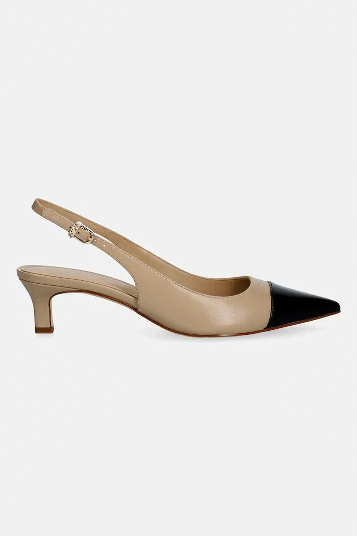 MICHAEL Michael Kors Amara Toe Cap Sling Pump İnce Topuklu Ayakkabı