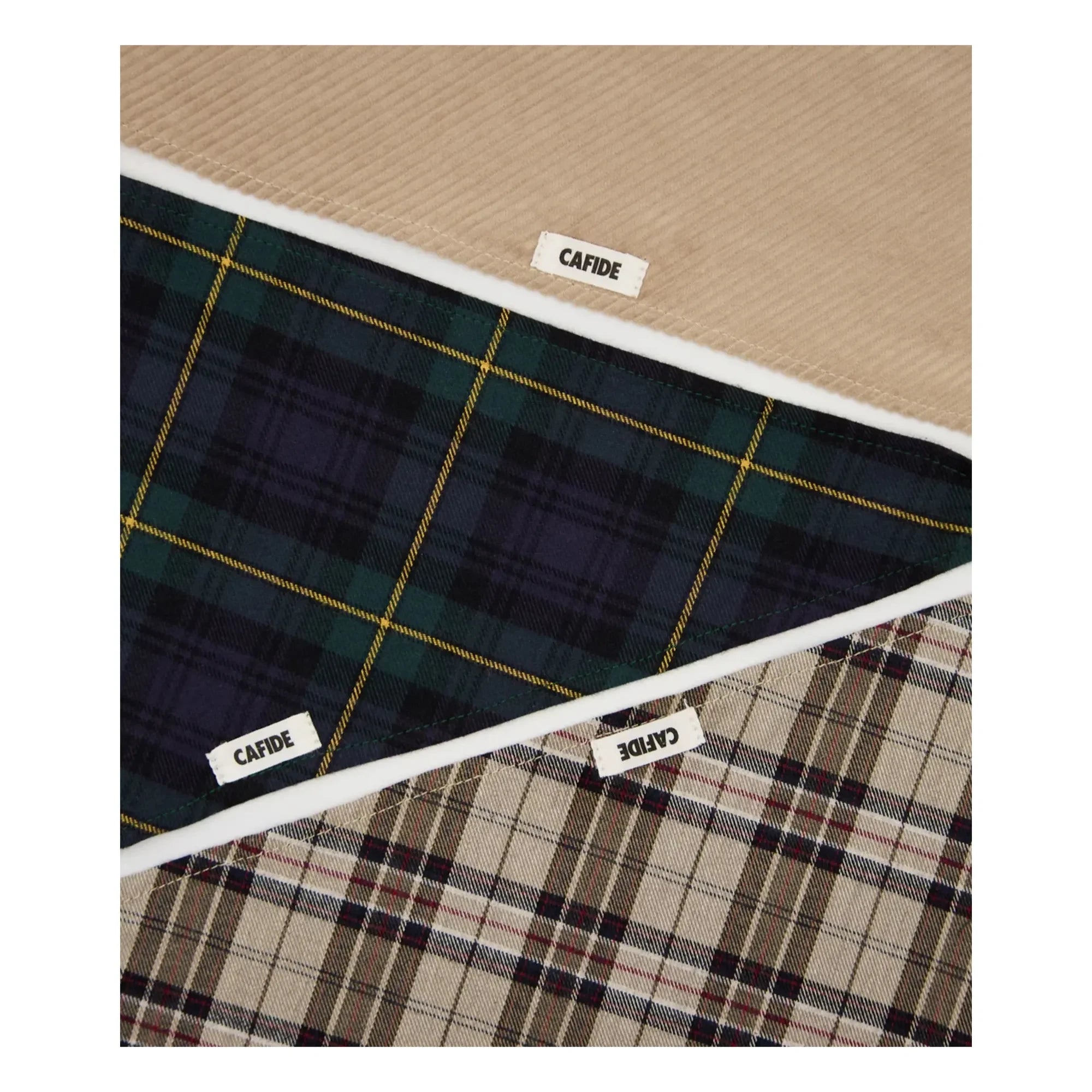 Cafide - Nata Dog Bandana | Gray