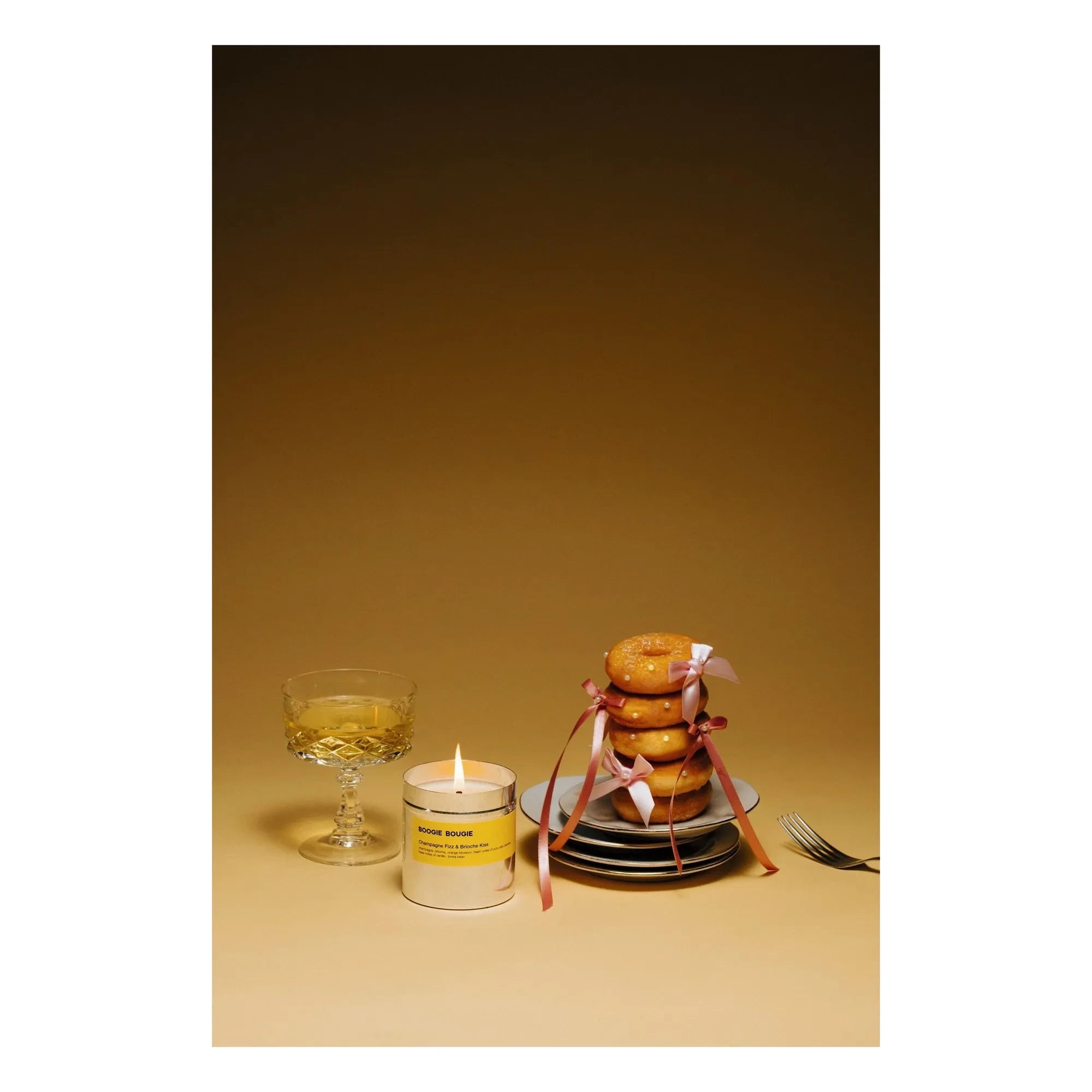 Boogie Bougie - Champagne Fizz & Brioche Kiss Candle