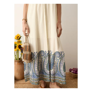 Boteh - Arcadia Cotton Dress | Lapis Lazuli