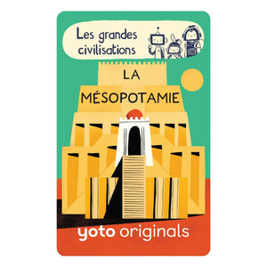 Yoto Player - Les BrainBots: Büyük medeniyetler kartları - 8’li paket