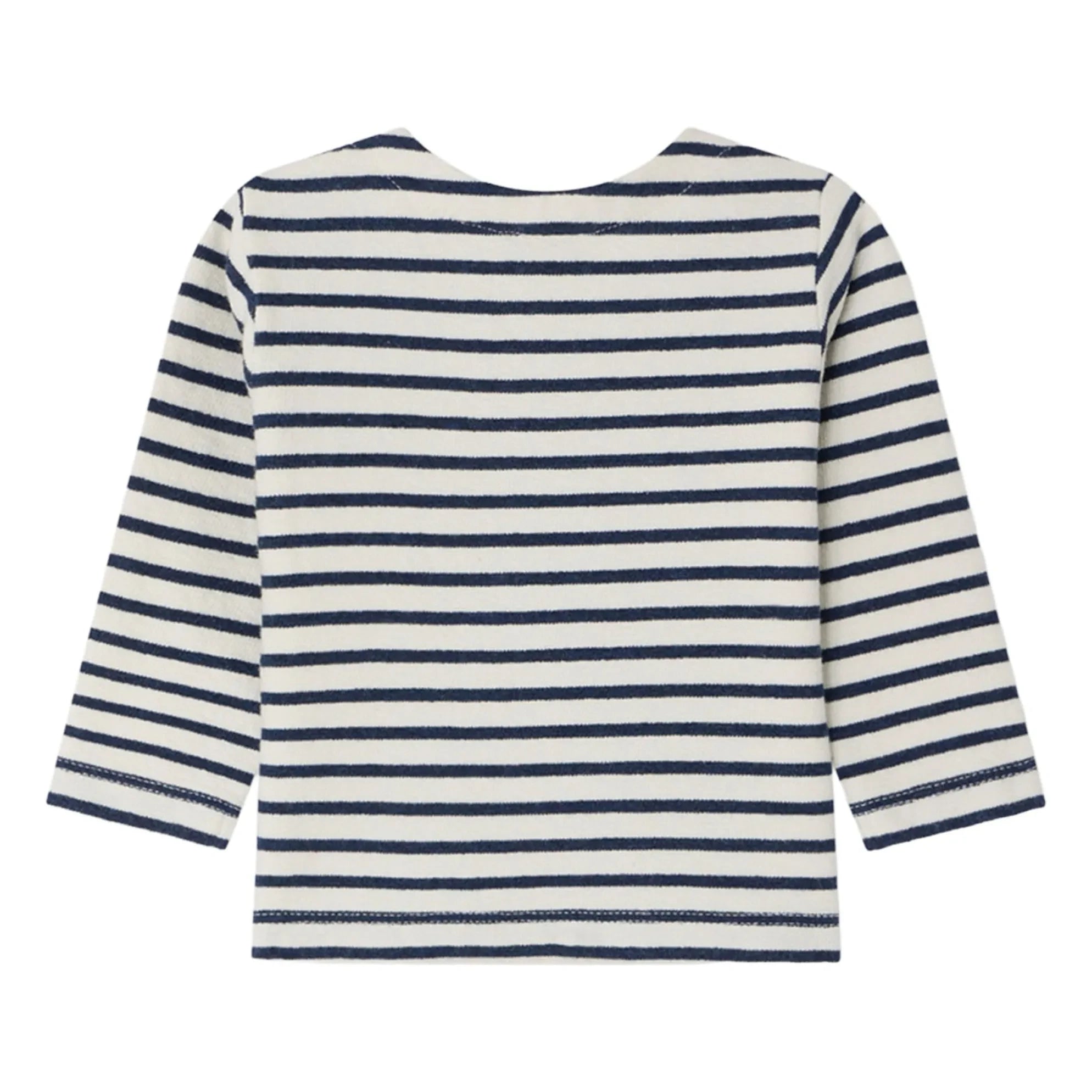 Bonpoint - Organic Cotton Swirl T-shirt | Indigo Blue