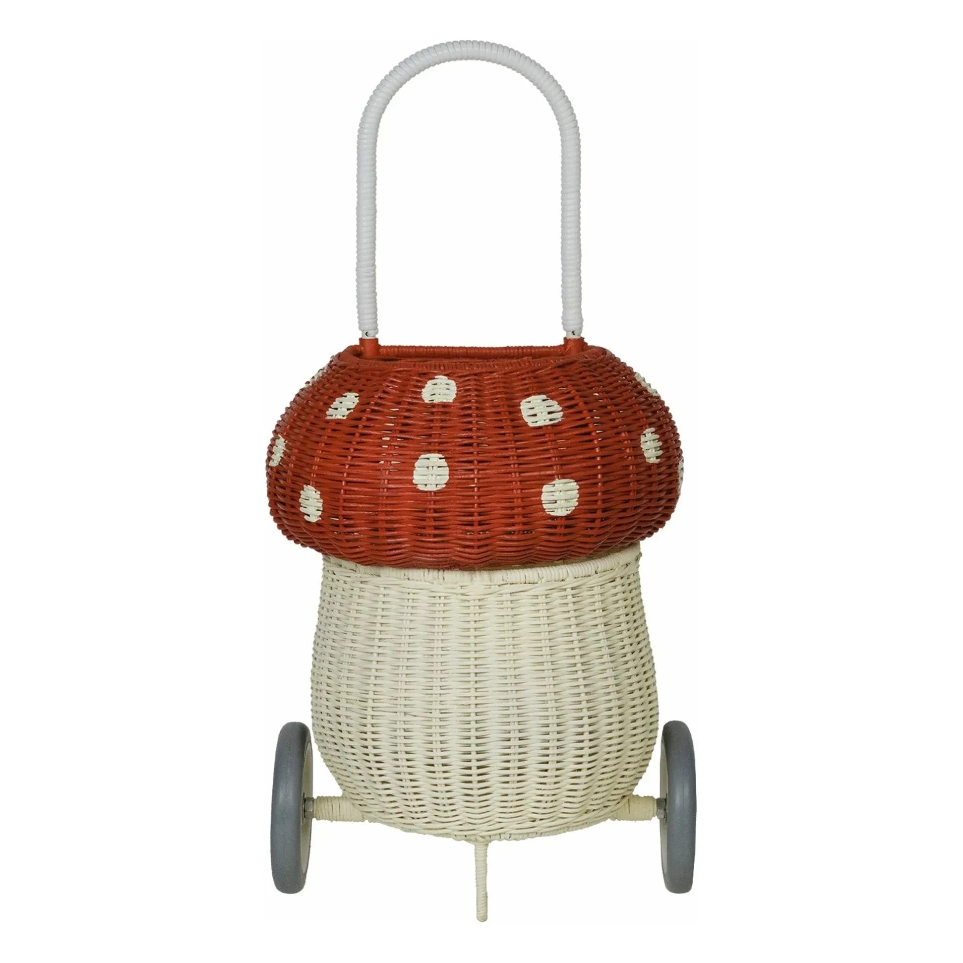 Olli Ella - Rattan Storage Basket | Red