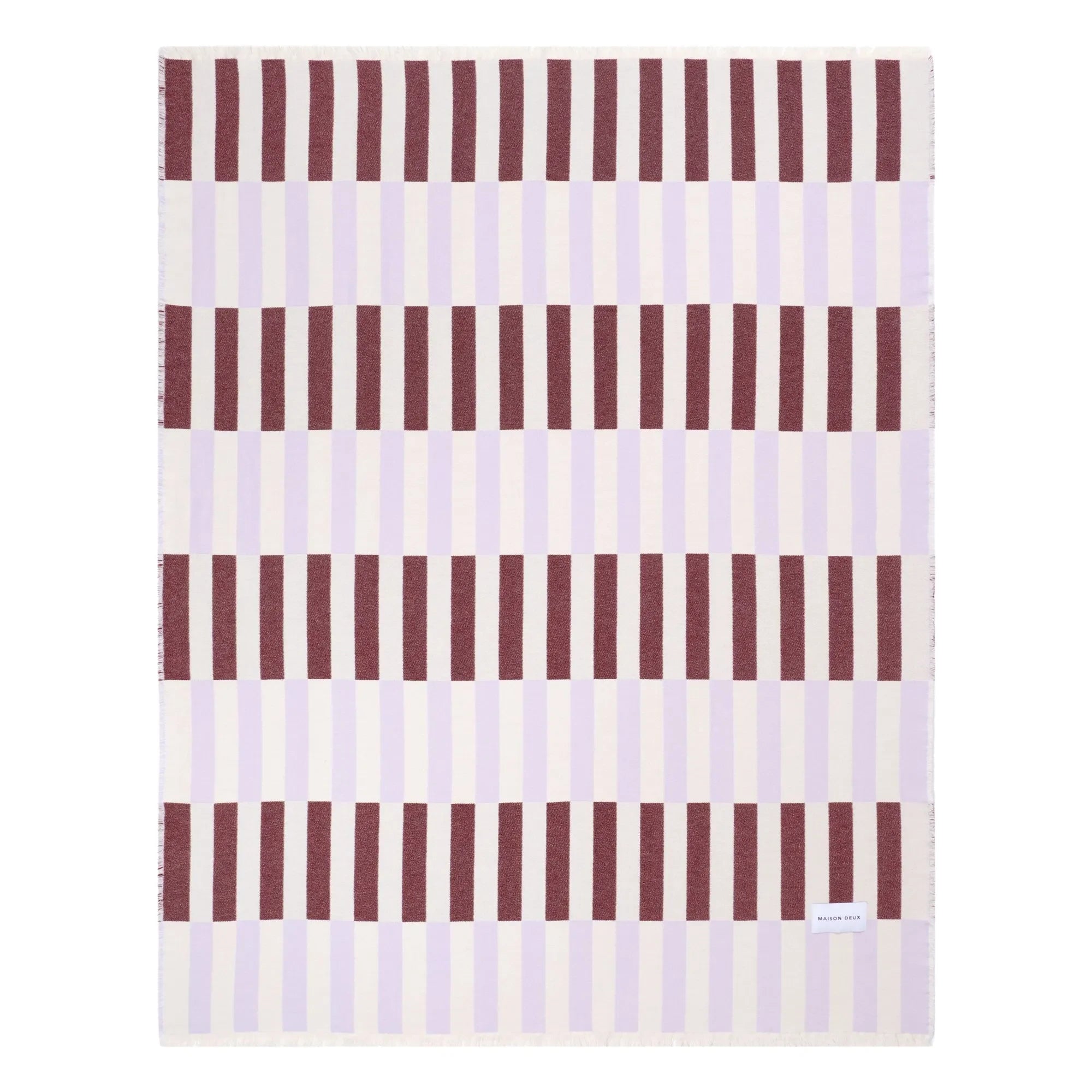Maison Deux - Tiles pamuklu örtü | Lila