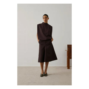 Soeur - Idris Pamuk T-Shirt | Dark Brown