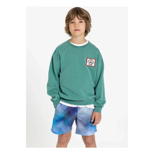 Hundred Pieces - Ryde Wheelers Organic Cotton Sweatshirt | Emerald Green