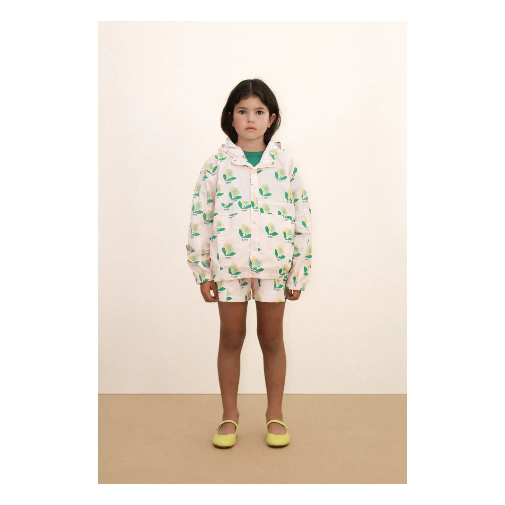 Tinycottons - Flowers Jacket | Light Pink
