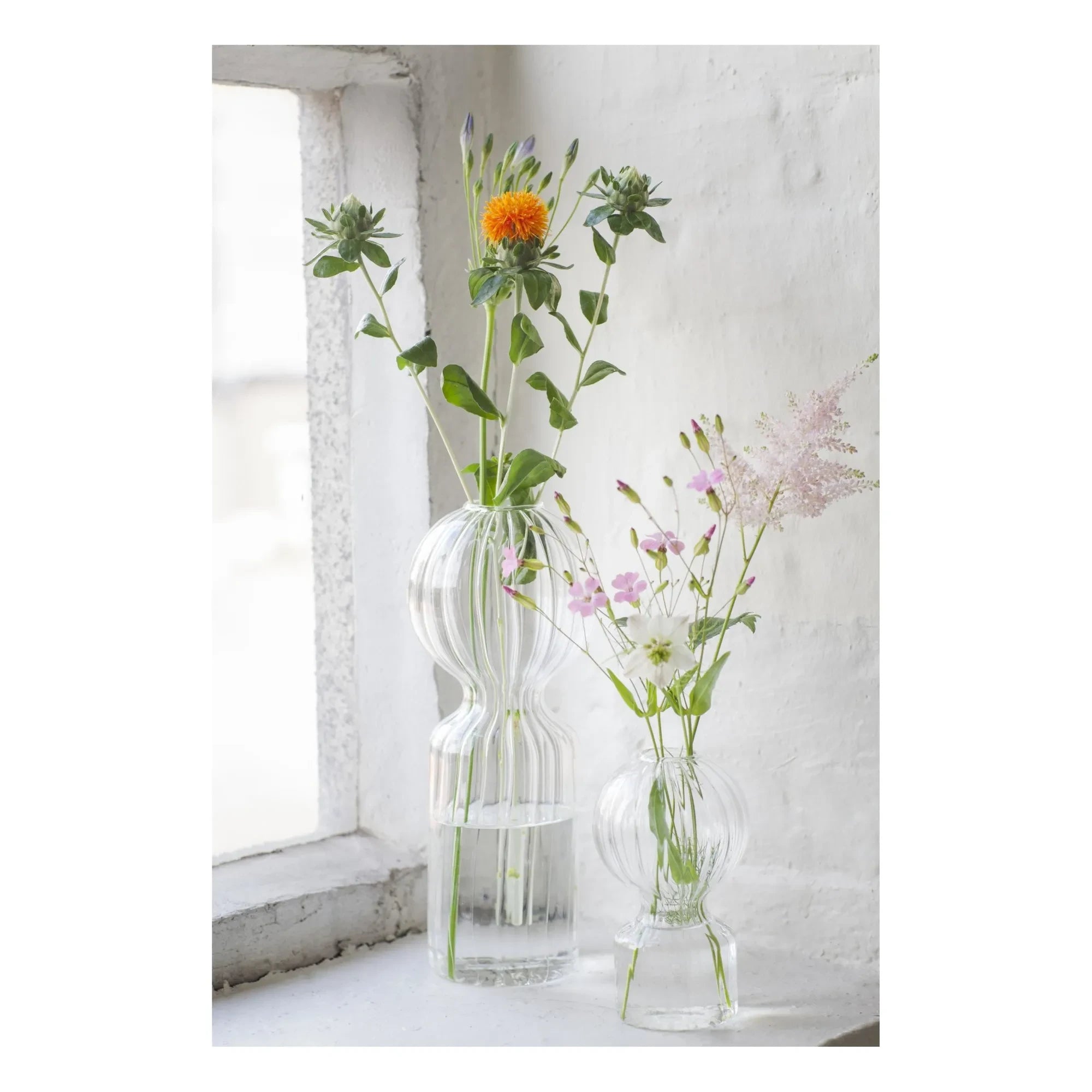 Serax - Double Baby Vases | Transparent