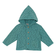 Bonton - Lee Hooded Vest | Peacock Blue
