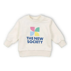 the new society - Sweat Logo Mykonos Bebek | Ekru