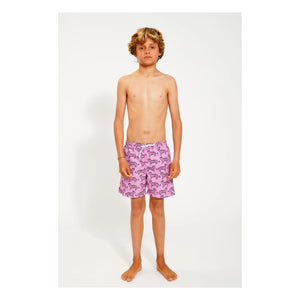 Piupiuchick - Tiger Swimsuit Made from Recycled Fibers | Lilac