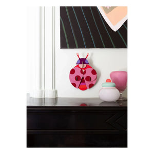 Studio Roof - Ladybug Wall Decor - Studio Roof x Zoe Miller | Red