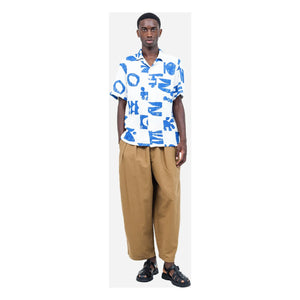 Olow - Aloha Shapes Shirt | White