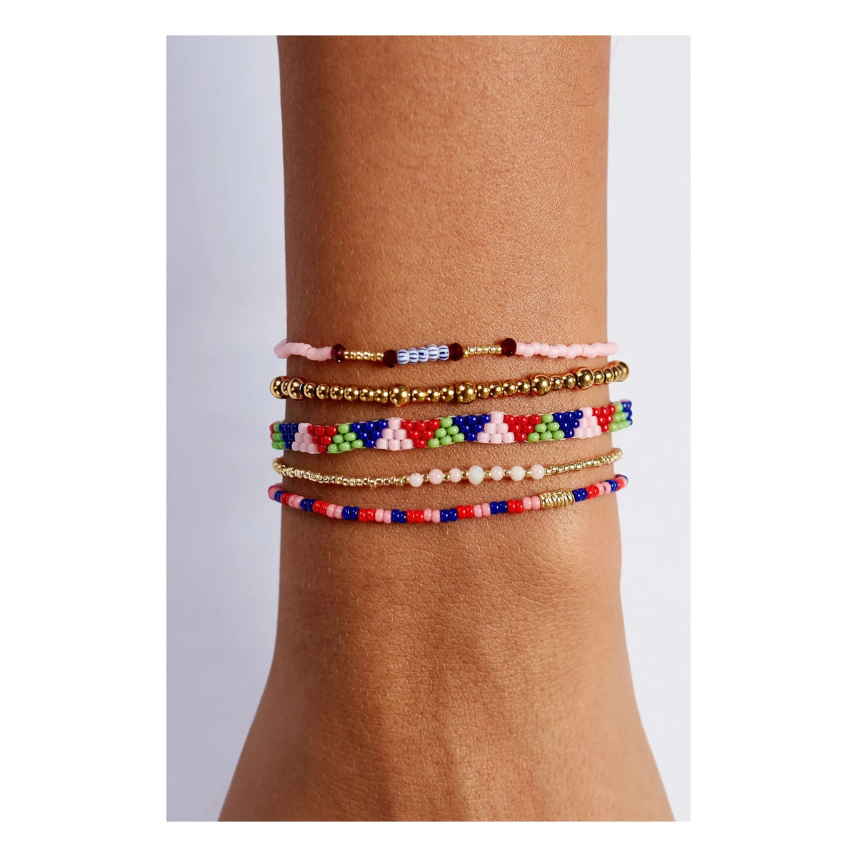 Anni Lu - Peppy Bracelet | Pink