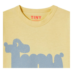 Tinycottons - Tiny Dog Organic Cotton T-Shirt | Light Yellow