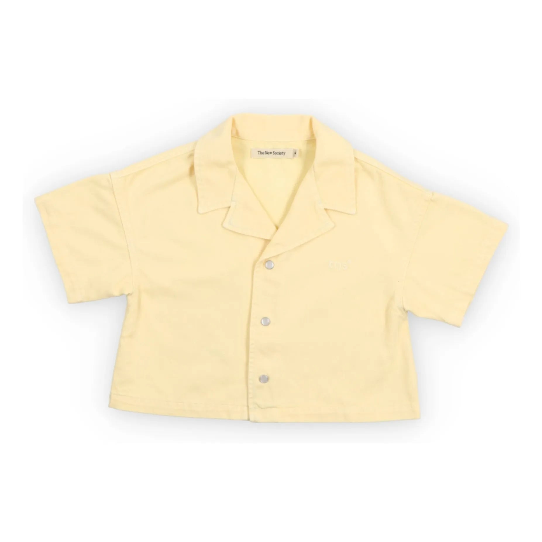 the new society - Denim Bellis Shirt | Light Yellow