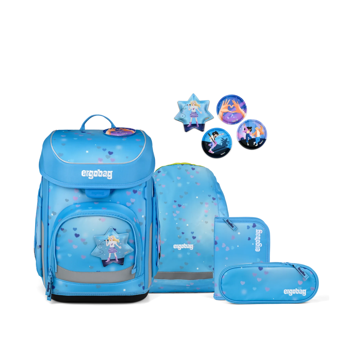 Ergobag - School Backpack Set cubo Dancebear