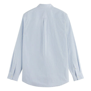 Scotch & Soda - Oxford Striped Shirt | Blue