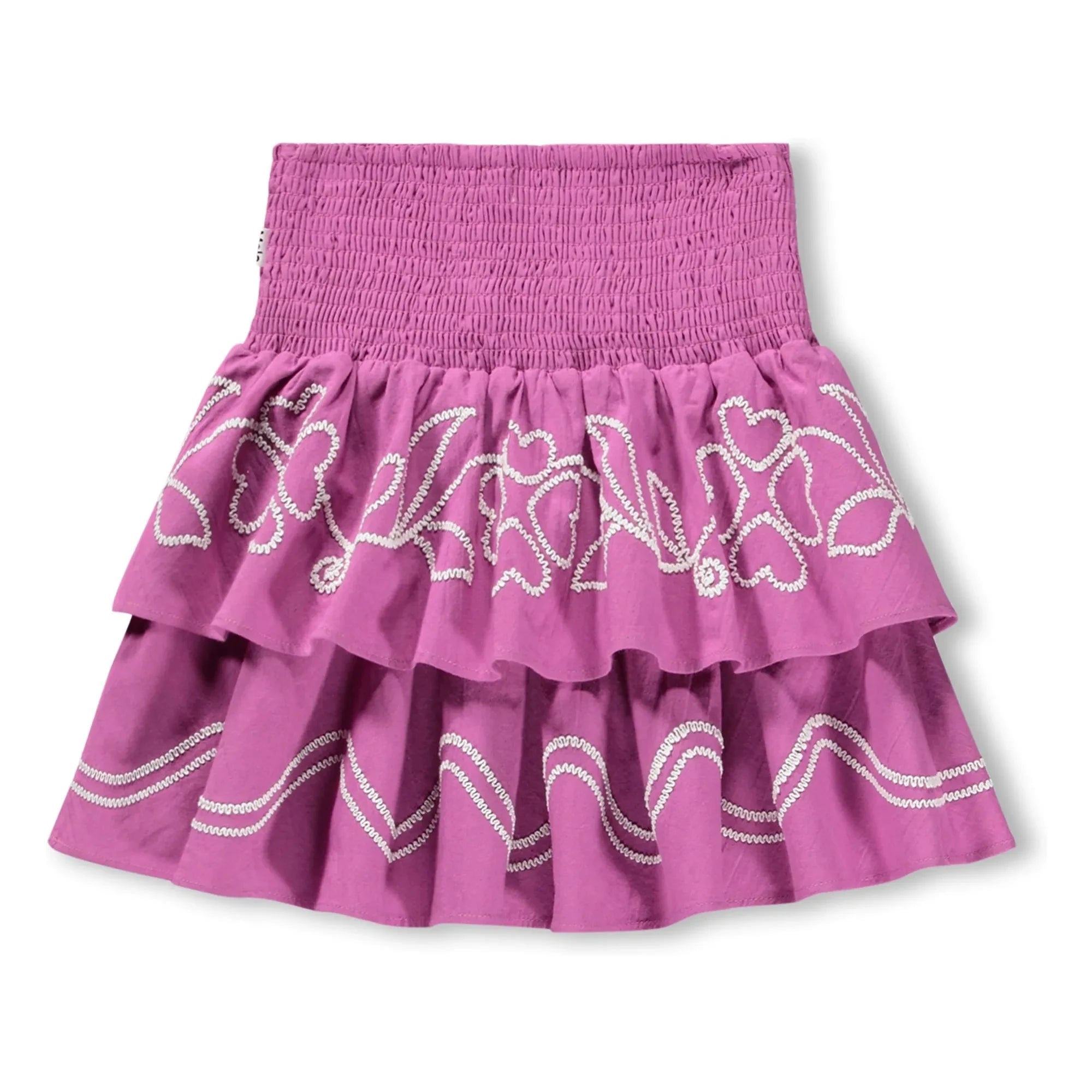Molo - Bonita Ruffled Skirt Organic Cotton | Purple
