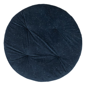Nobodinoz - Puffy Velvet Play Mat | Midnight Blue