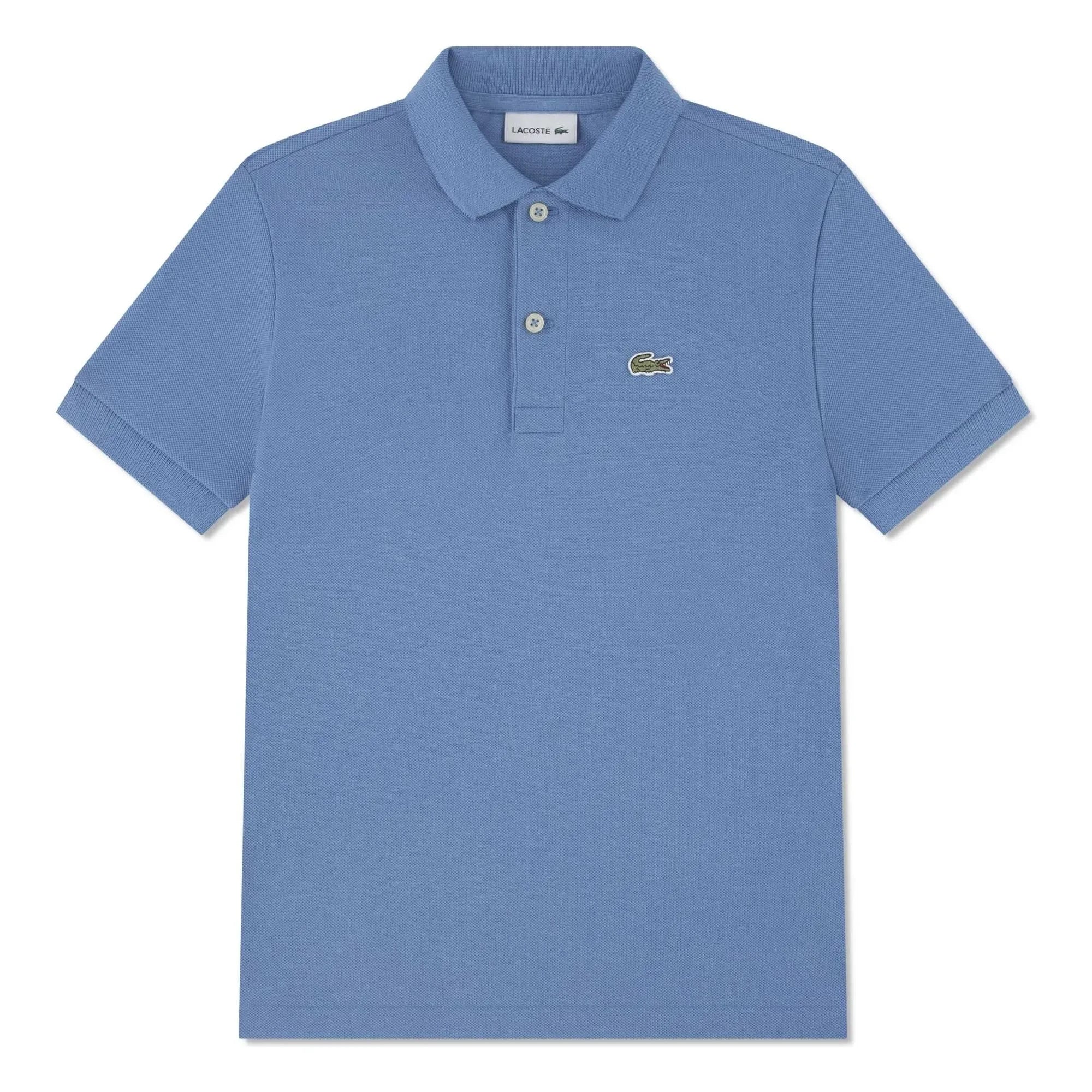 Lacoste - Light Blue Polo with Logo