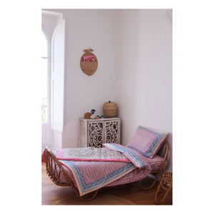 Louise Misha - Enoha Organic Cotton Blanket | Pink