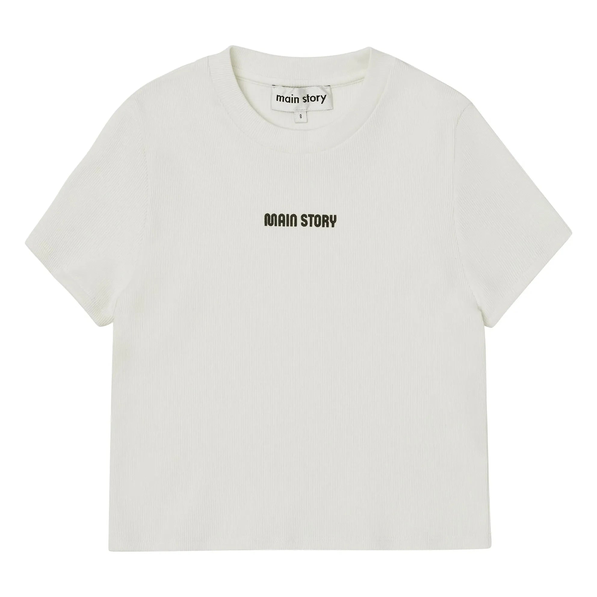 Main Story - Regular Organic Cotton T-Shirt | White