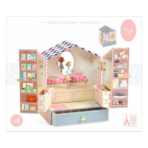 Djeco - Tinou Shop Jewelry Box | Pink