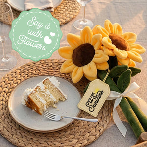 Legami - Sunflower Plush Bouquet - Say it with Flowers