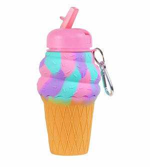 Dinossi - Ice Cream-Shaped BPA-Free Silicone Sippy Cup