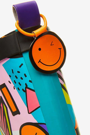 Dinossi - Foldable Fun Smile Girls Rain Boots - 32