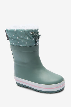 Dinossi - Girls Winter Fur Soft and Light Boots - 30.5