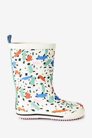 Dinossi - Confetti Printed Girls Rain Boots - 30.5