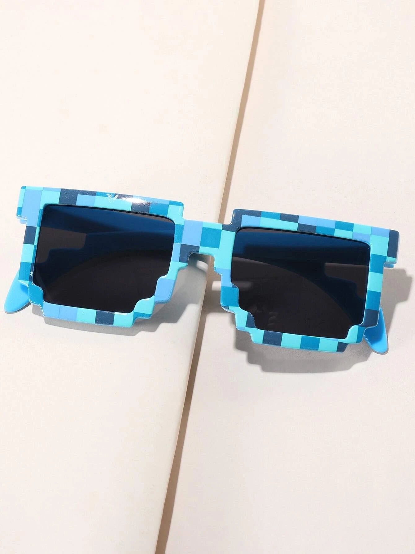Dinossi - Minecraft Sunglasses Blue