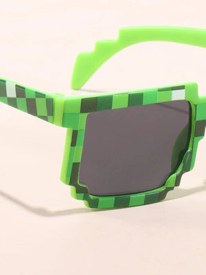 Dinossi - Minecraft Sunglasses Green