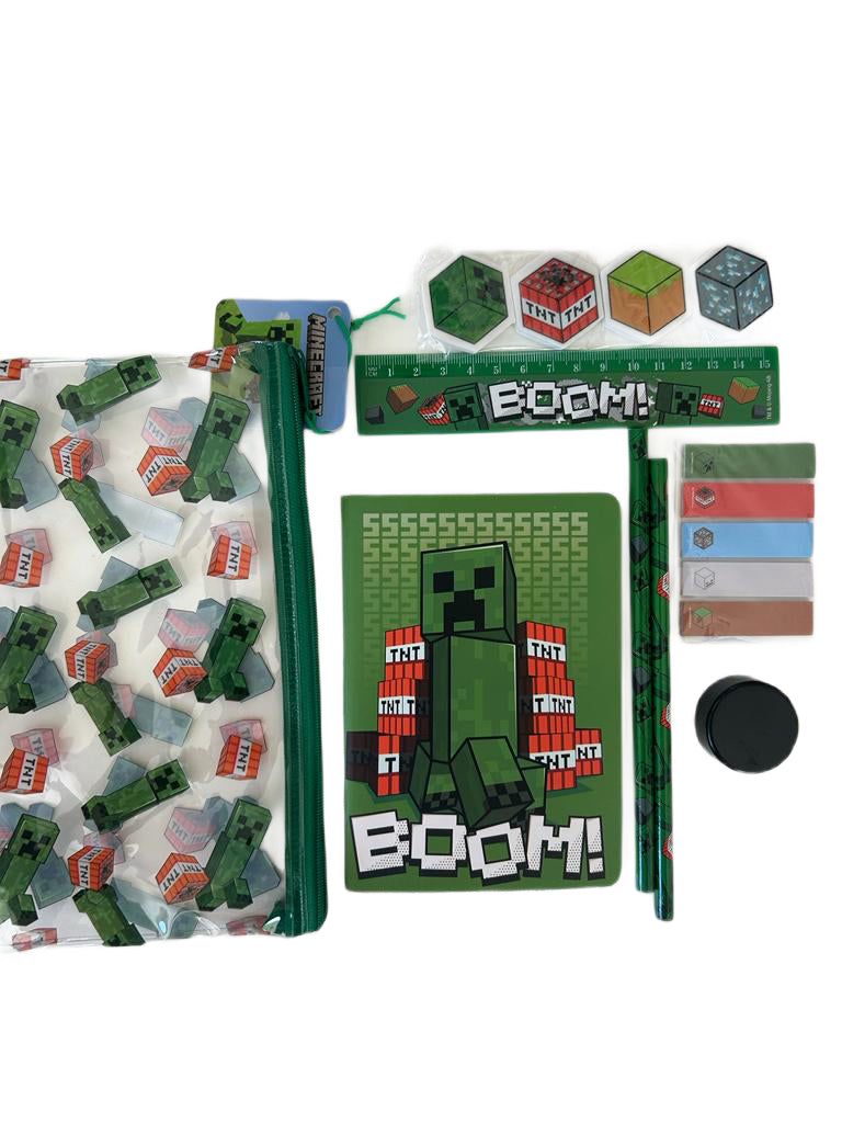 Dinossi - Minecraft School Stationery Set