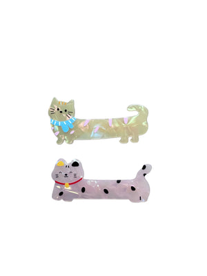 Dinossi - Happy cats 2-Pack Clip Buckle