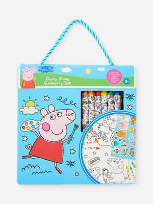 Dinossi - Peppa Pig Coloring Set