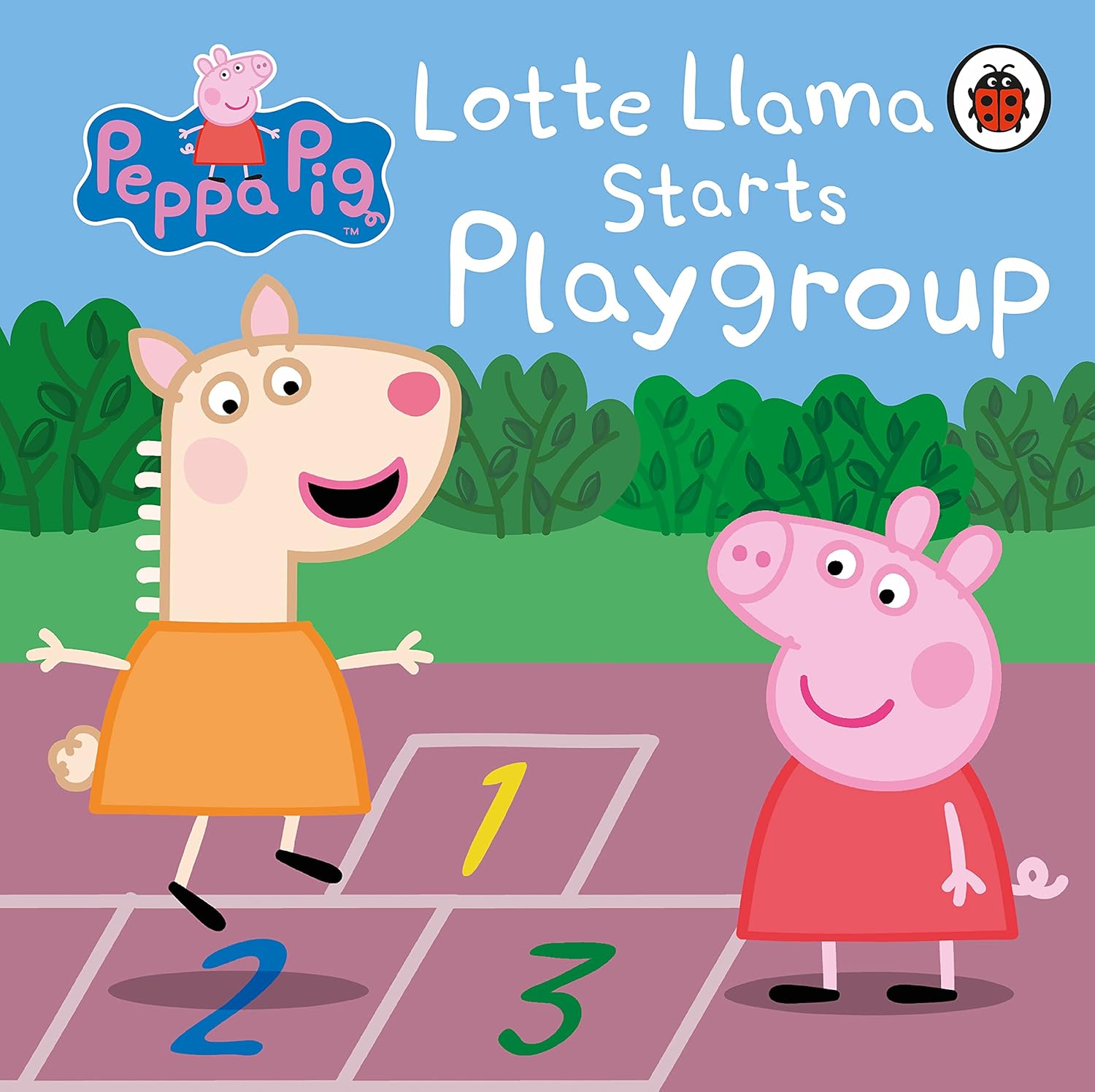 Dinossi - Peppa Pig Lotte Llama Starts Playgroup English Story Book