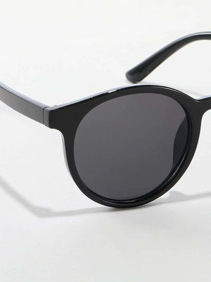 Dinossi - Black Light Round Kids Sunglasses