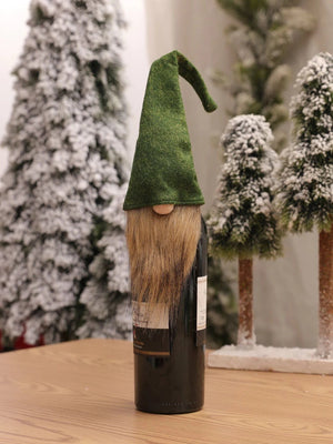 Dinossi - Christmas Gin Special Design Wine Bottle Cover Dress